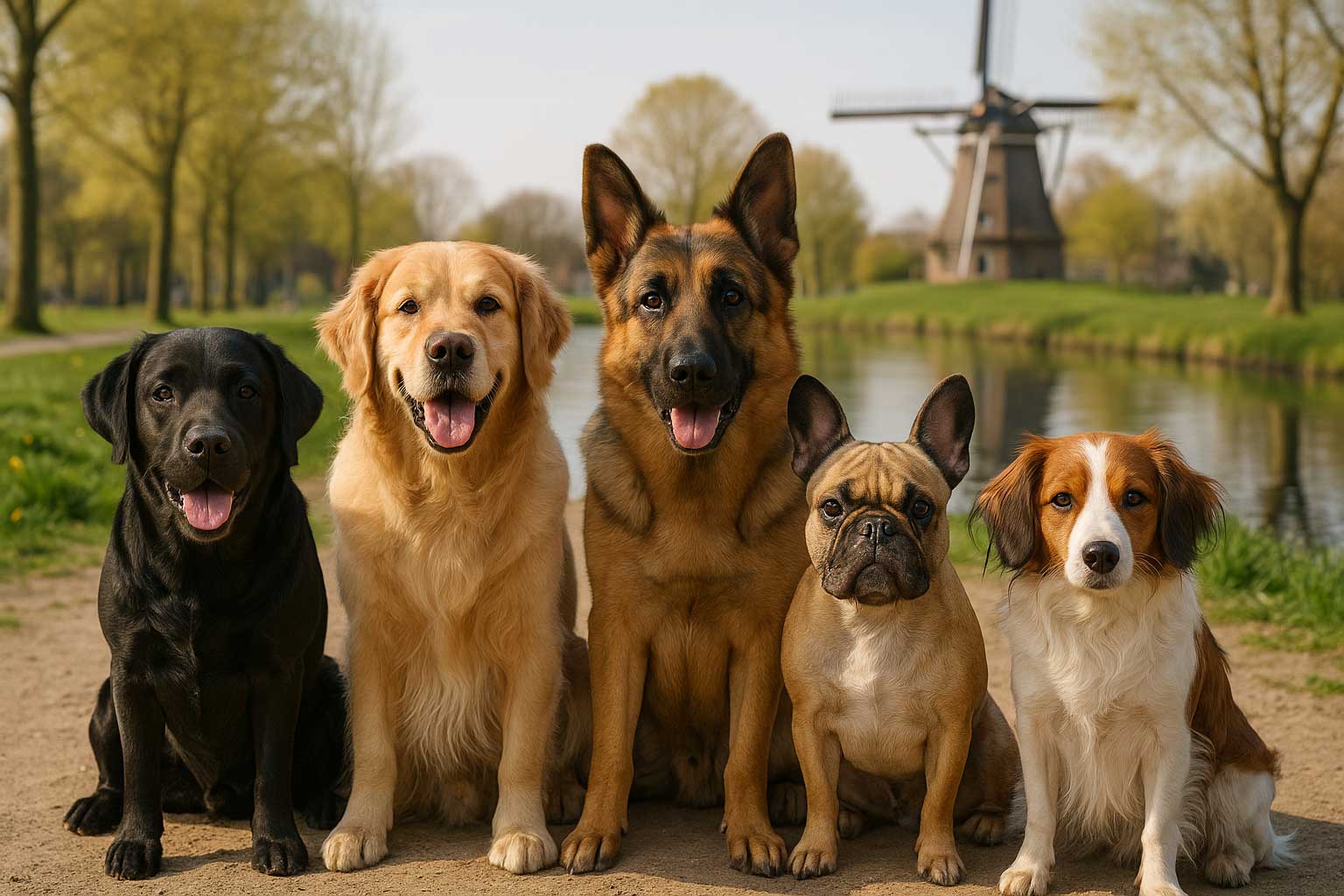 Comparing Popular Dog Breeds in the Netherlands: Nutrition, Behavior, and Health