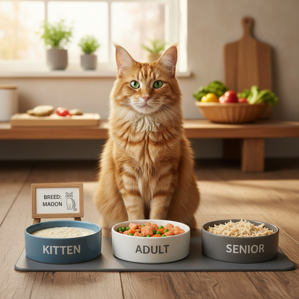 The Ultimate Guide to Choosing Healthy Cat Food by Breed, Weight & Age