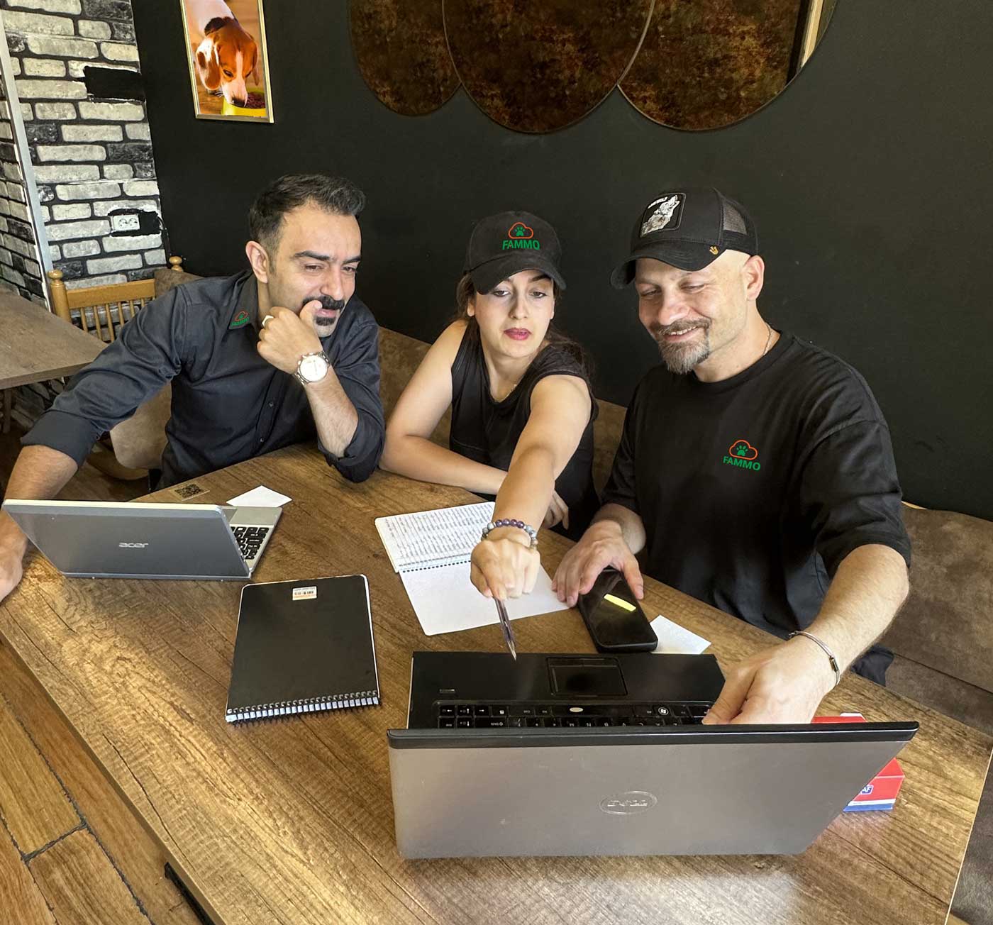 FAMMO team at work