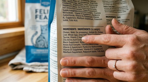 How to read a cat food ingredient label â FAMMO nutrition guide