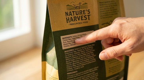 How to read a dog food ingredient label — FAMMO guide to evaluating dog food quality in Europe 2026